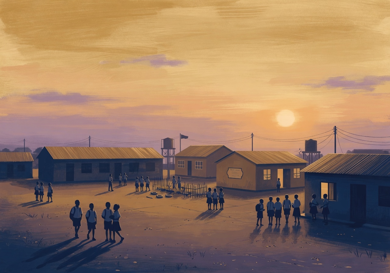 CSI school adoption programme at a South African township school