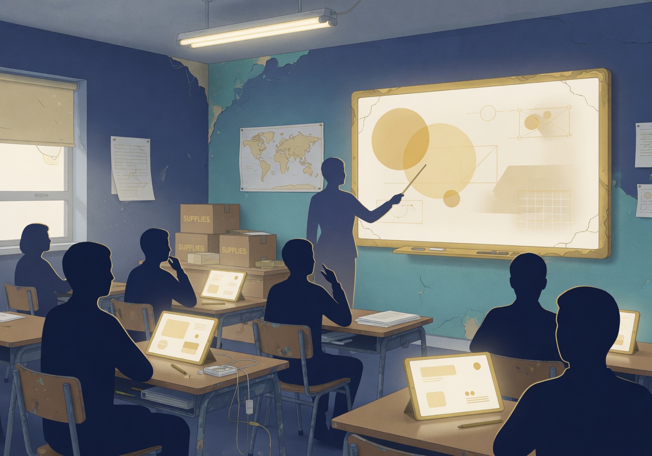 Digital teaching technology in the classroom
