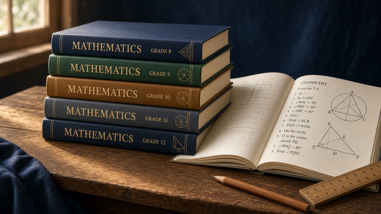 Mind Action Series Mathematics Grade 11 textbook cover — NCAPS approved, co-authored by Jurgens Basson
