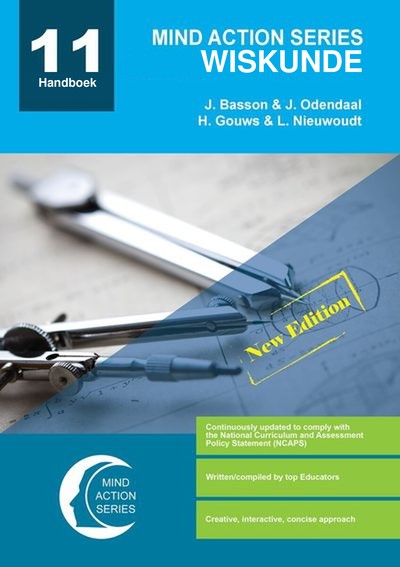 Grade 11 Wiskunde Handboek (Nuwe Uitgawe) cover